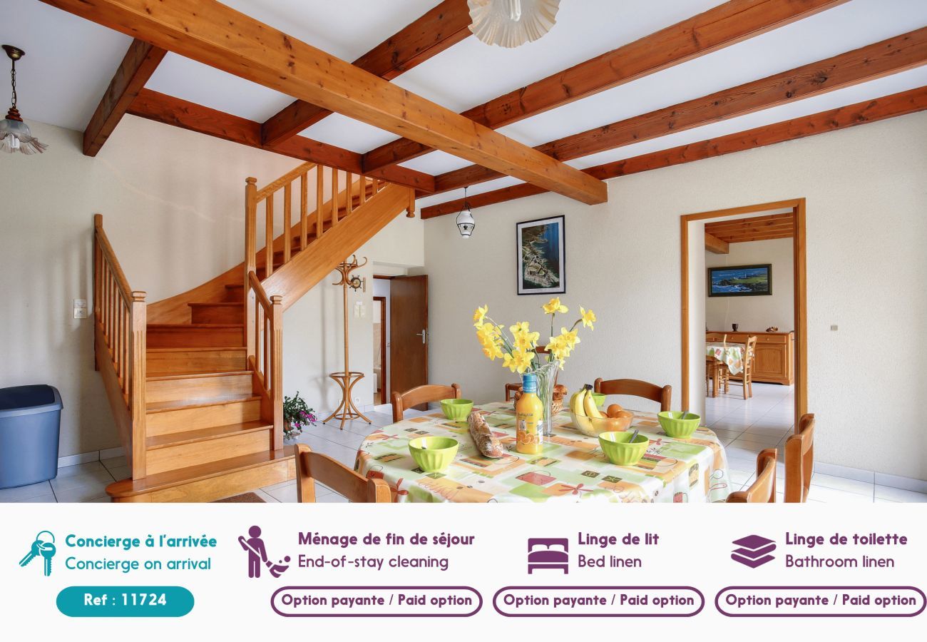 House in La Bouillie - Large garden - House for 5 - Côtes-d'Armor