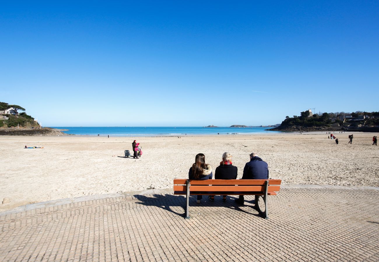 Apartment in Dinard - 200m L'Écluse beach - Dinard- Flat for 2