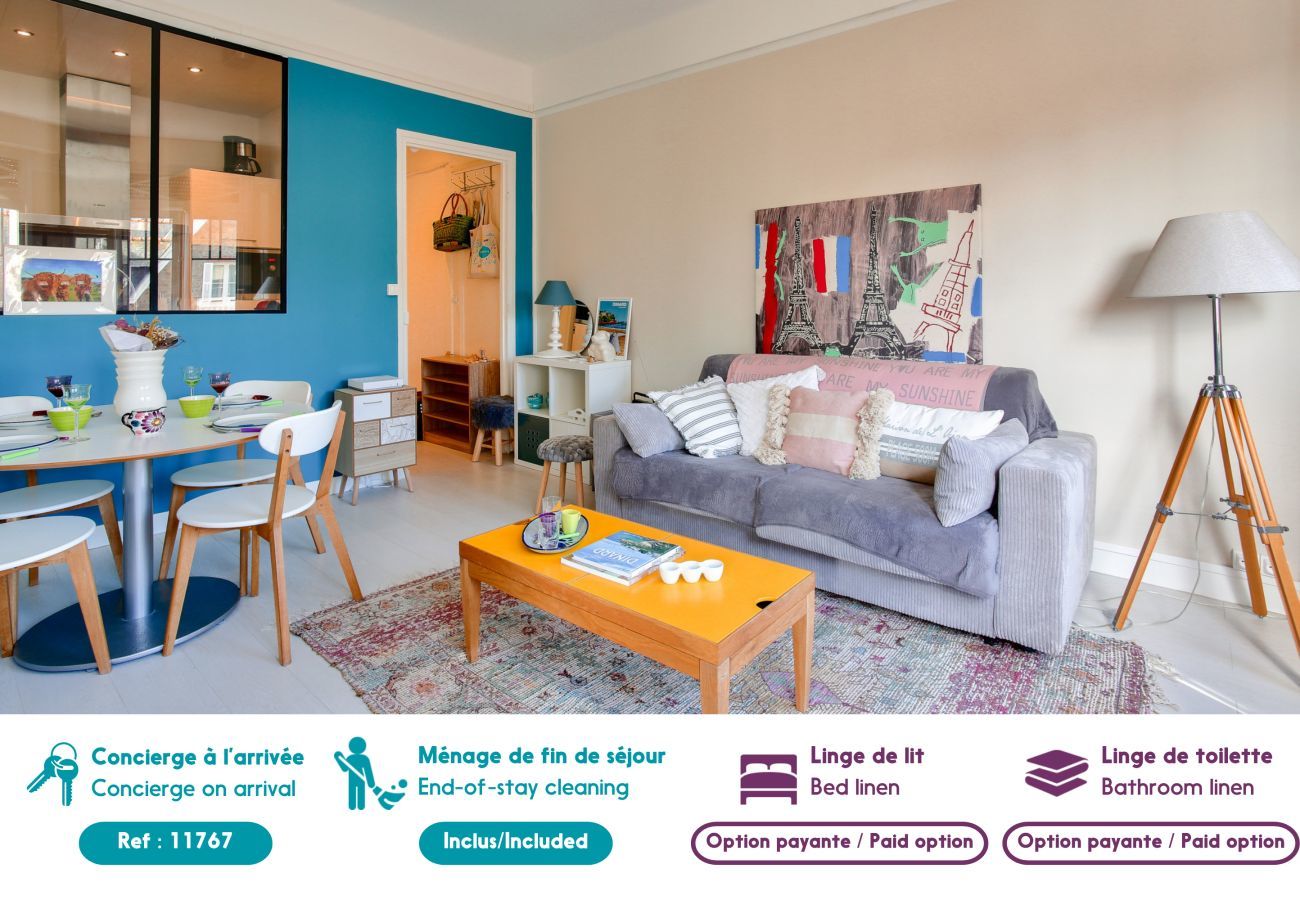 Apartment in Dinard - 200m L'Écluse beach - Dinard- Flat for 2