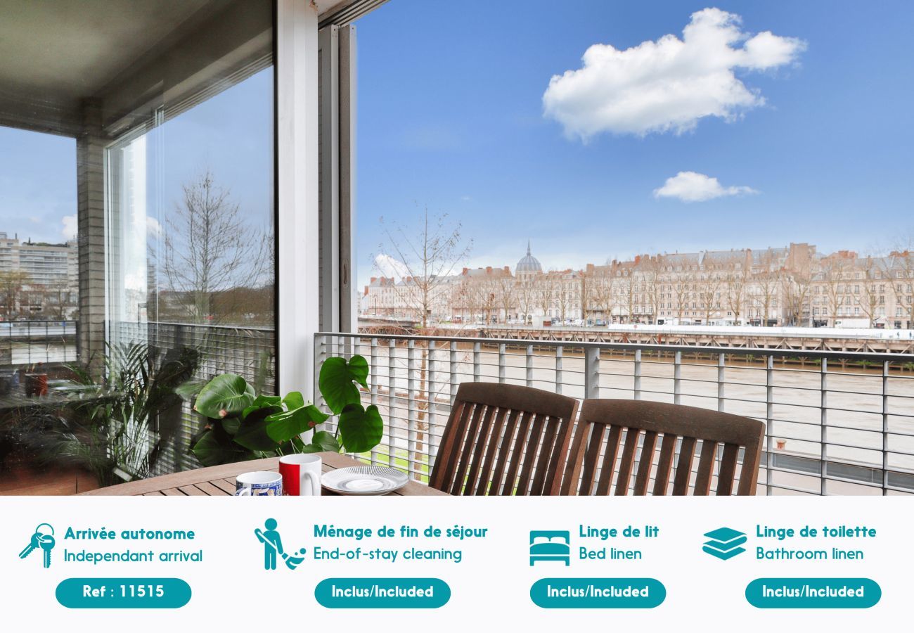 Apartment in Nantes - Stay on the Ile de Nantes overlooking the Loire