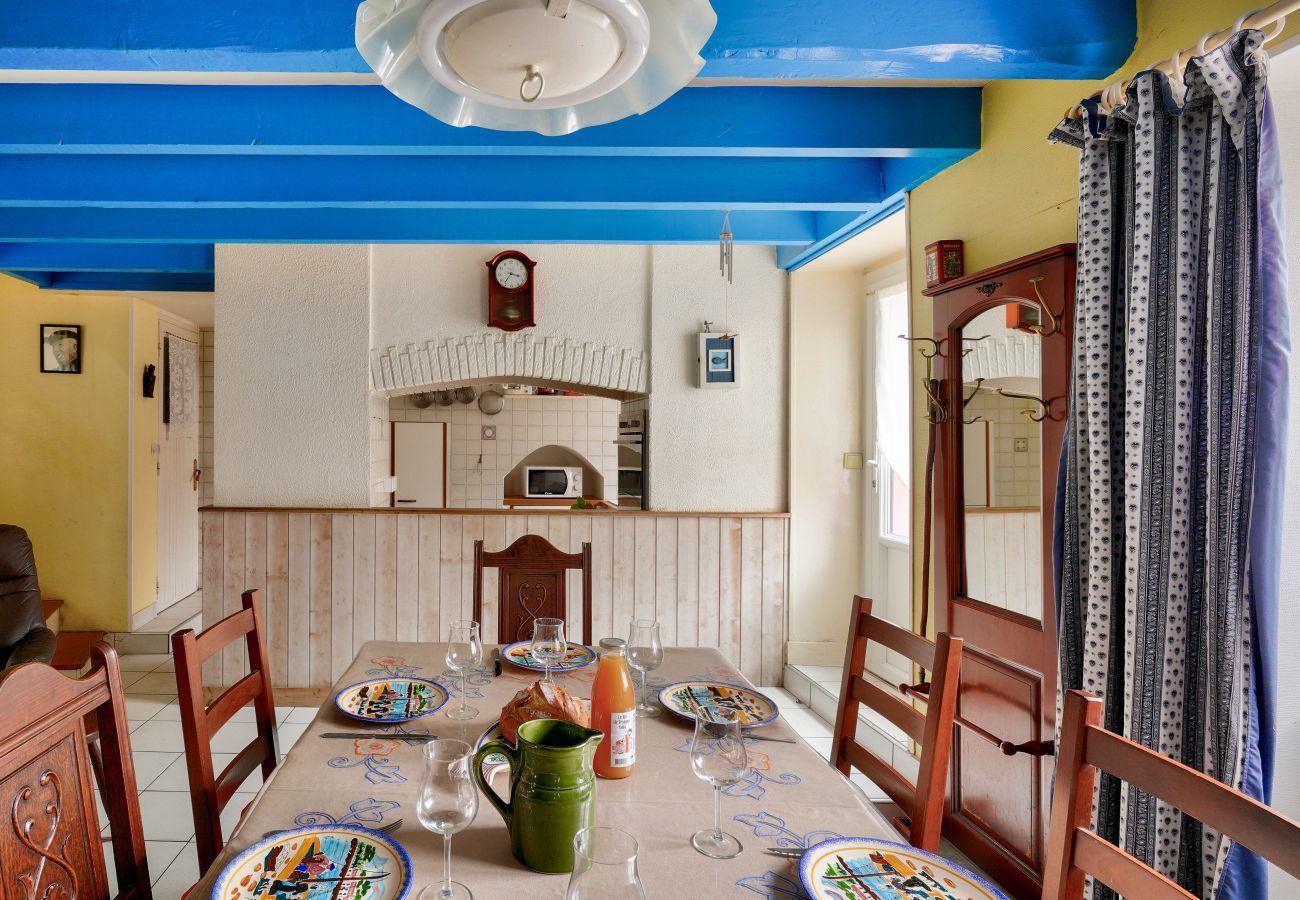 House in Ile Tudy - 250m from the beach, house for 6, Île Tudy