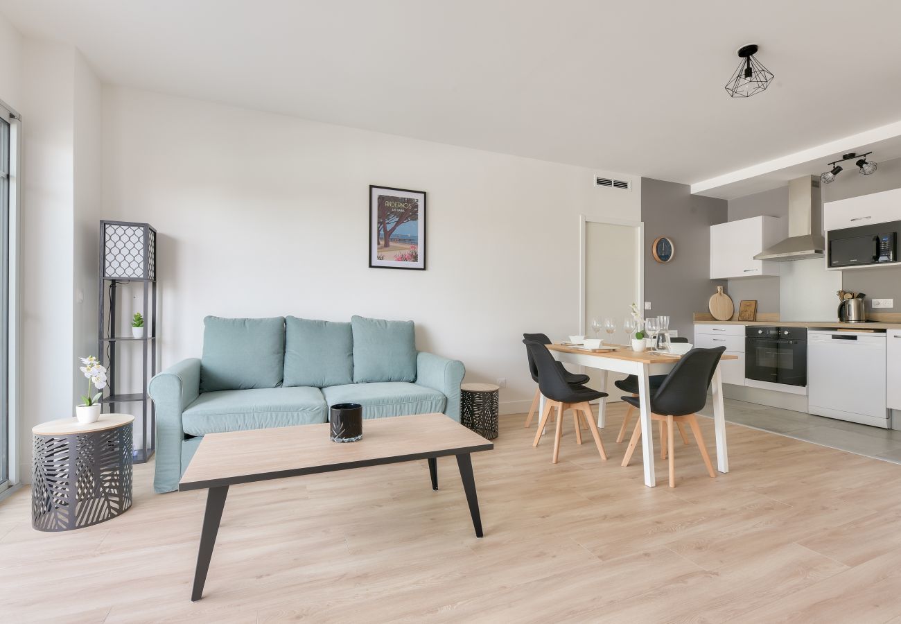Apartment in Andernos-les-Bains - 500m from Jetée's beach, flat for 4