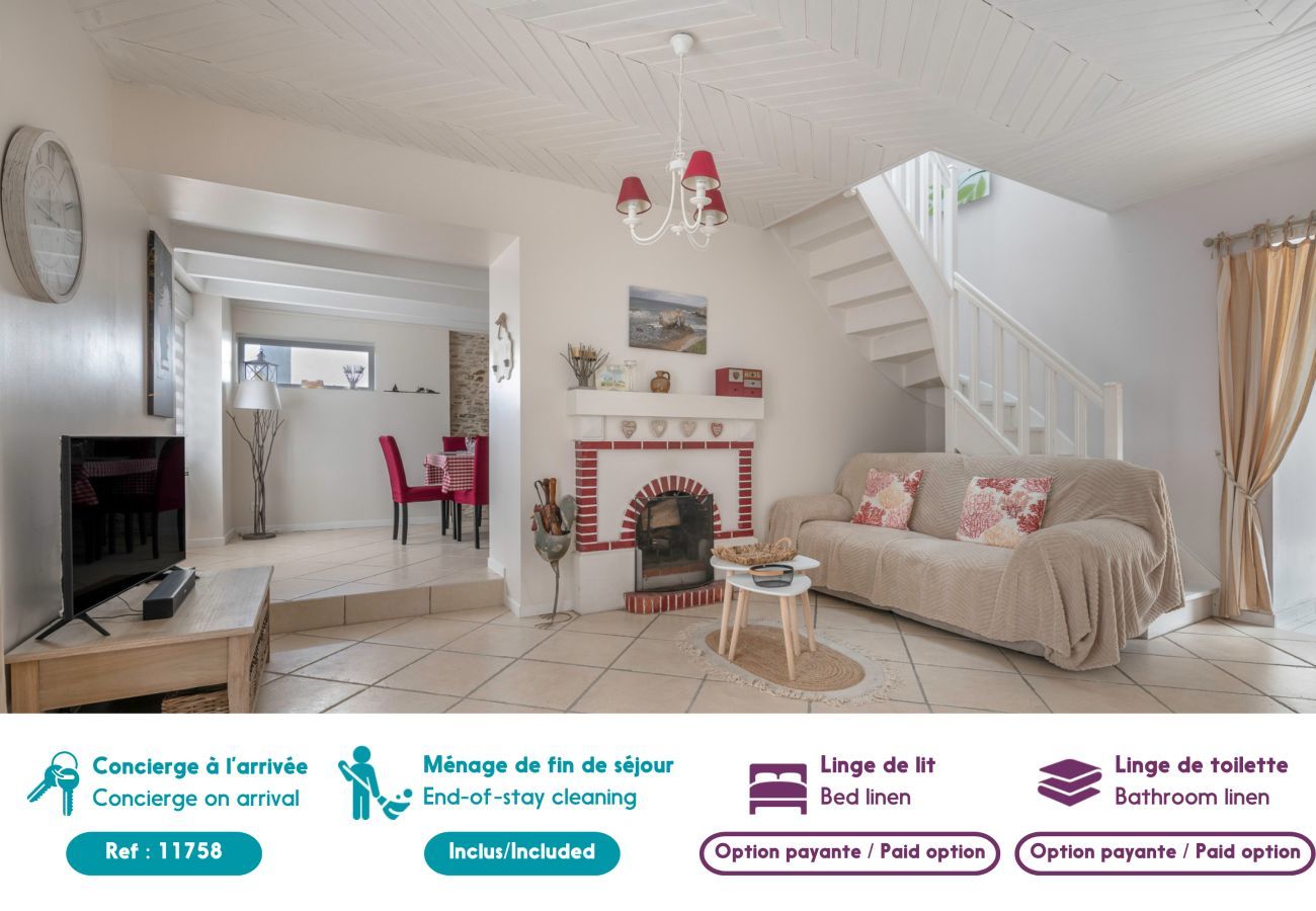 House in Préfailles - Charming house with swimming pool in Préfailles
