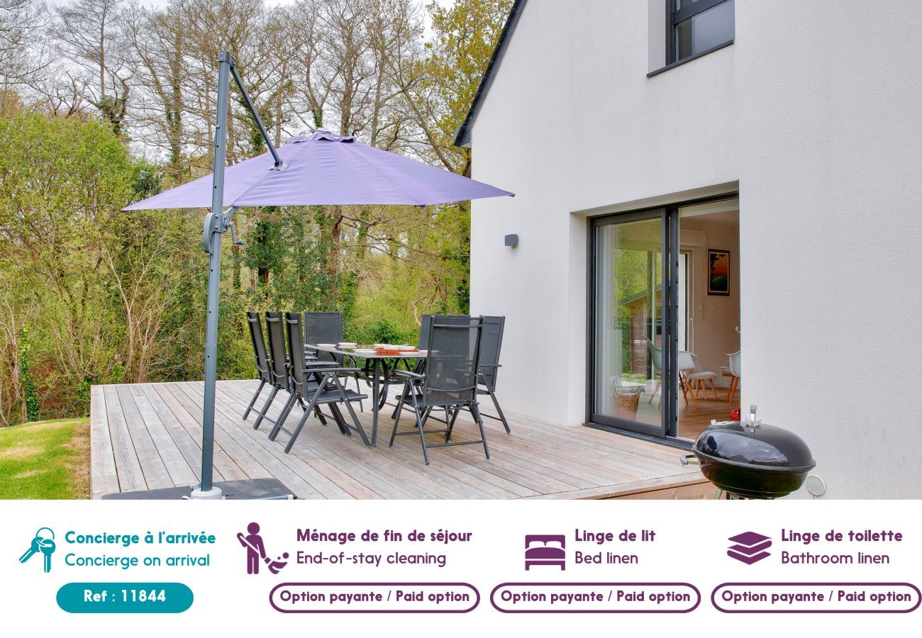 House in La Forêt-Fouesnant - Discovering the Breton Riviera- House for 8