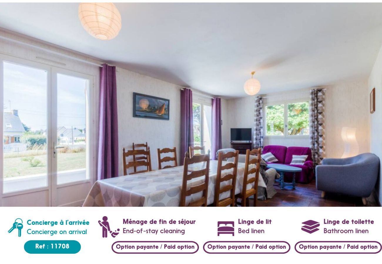 House in Le Pouliguen - Family house for 8 - 850m from the beach