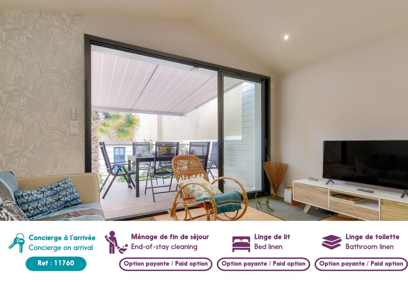 House in Les Sables-d´Olonne - 400m from the beach - house with garden