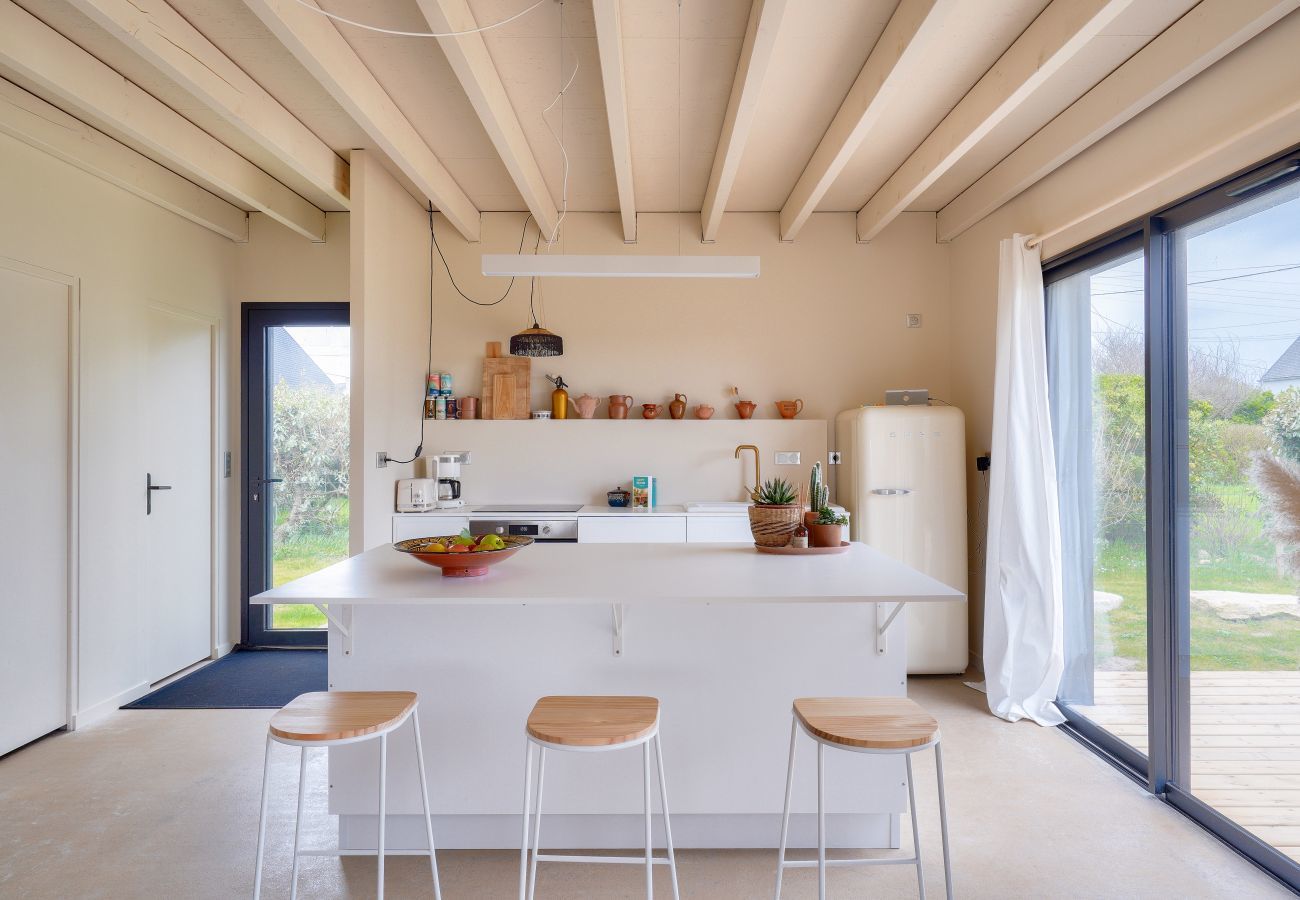 House in Penmarch - 1 km from Pors Carn beach, house for 6 people