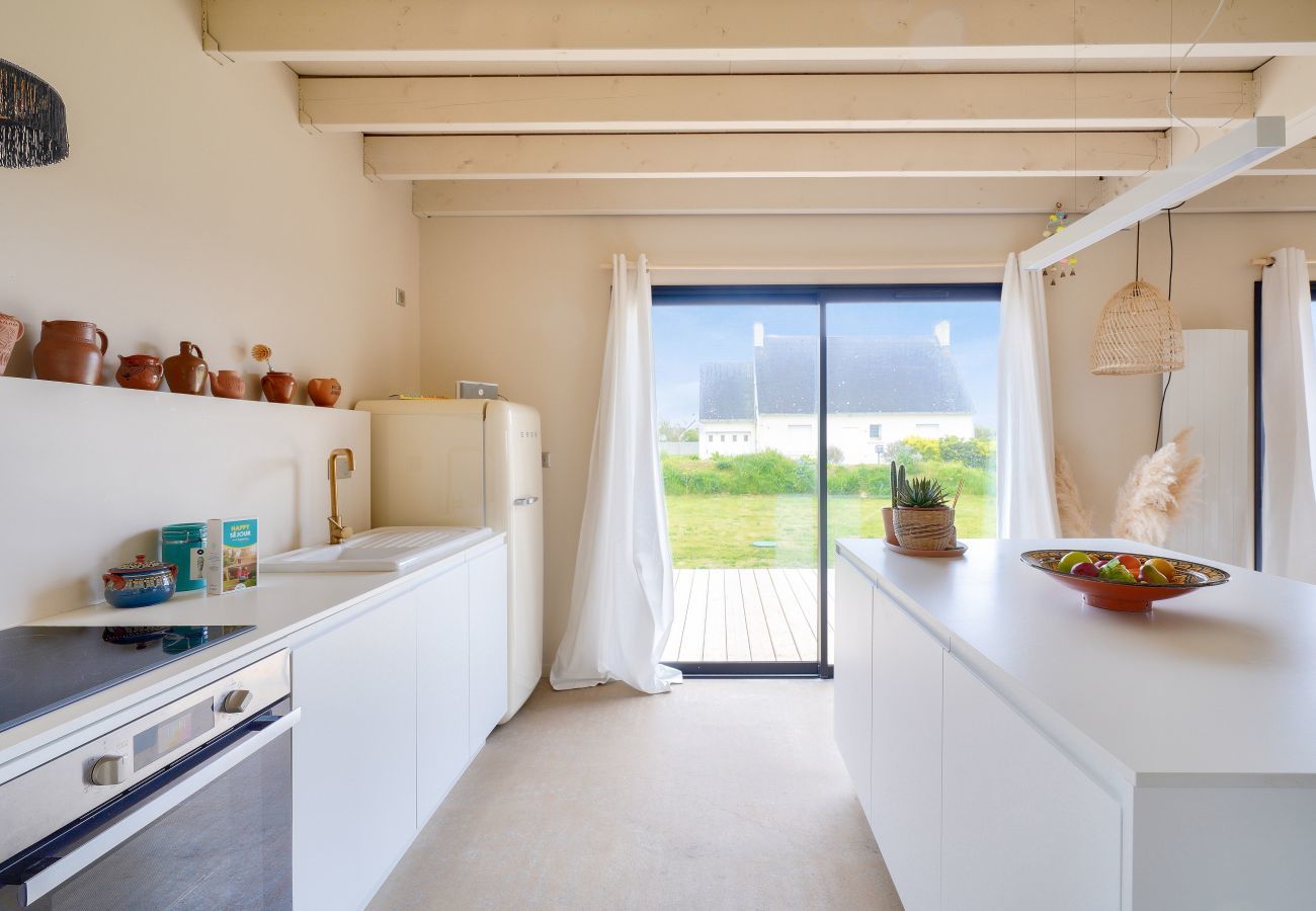 House in Penmarch - 1 km from Pors Carn beach, house for 6 people