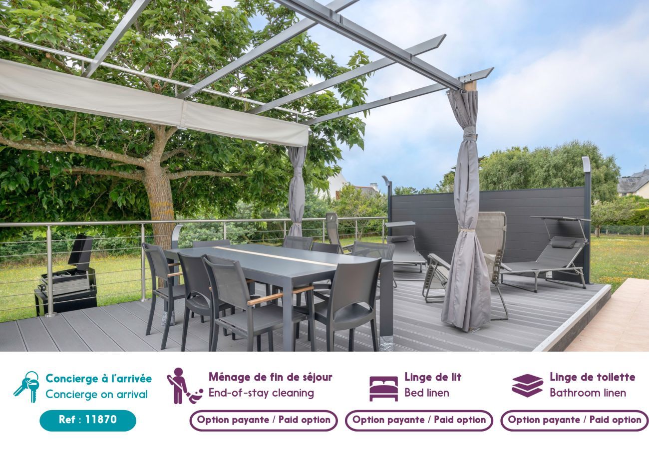 House in Saint-Gildas-de-Rhuys - In the heart of Saint-Gildas-de-Rhuys - Stay for 8 