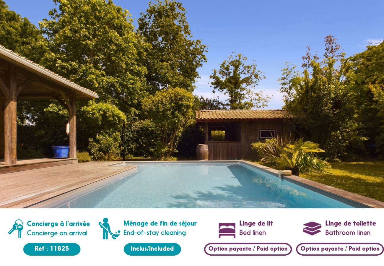 House in Lanton - Pool and serenity - House for 6 people