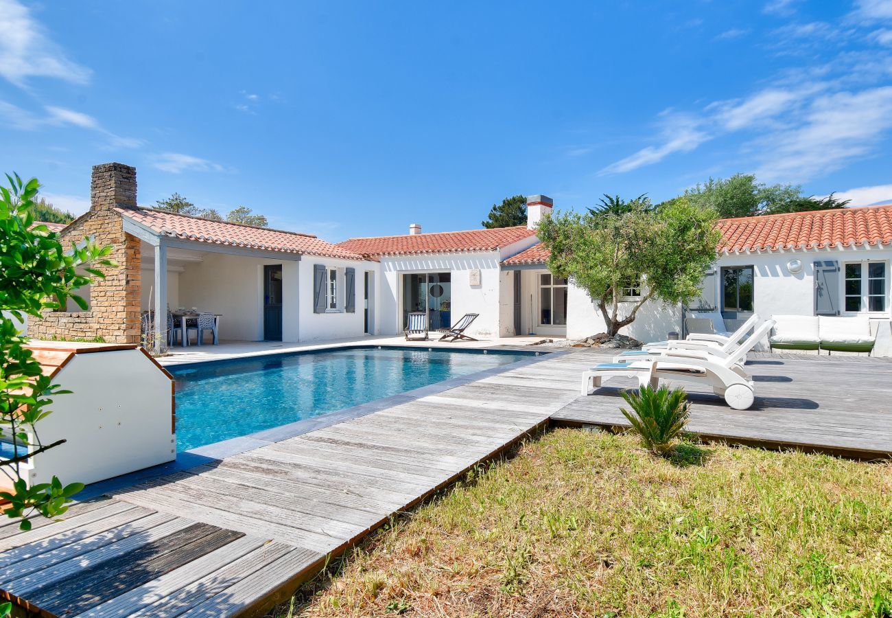 House in Noirmoutier-en-l´Ile - Beautiful swimming pool - 300m from the beach