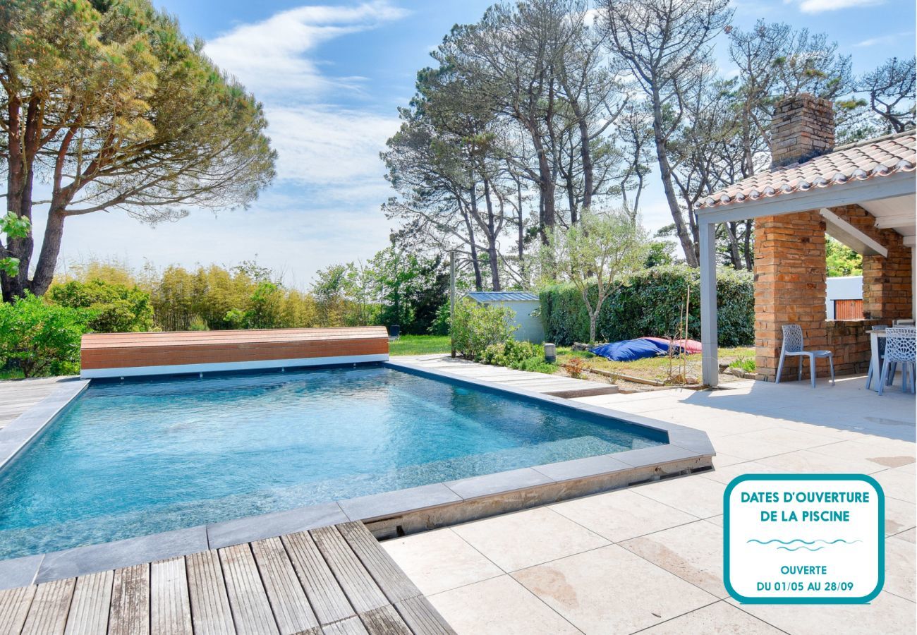 House in Noirmoutier-en-l´Ile - 300 m from beach - House with pool - ideal 6ad 4ch