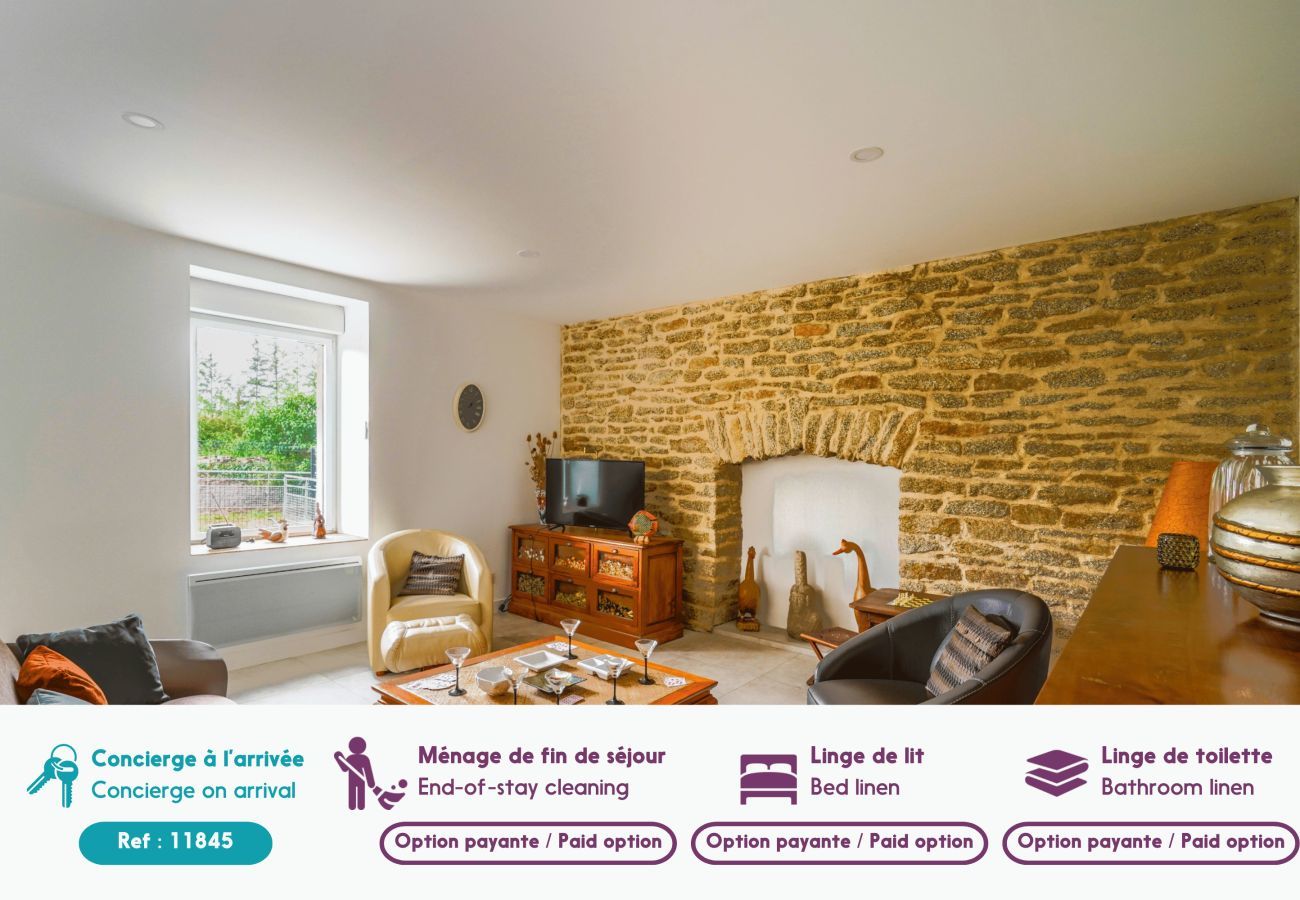 House in Plomeur - Beaches La Torche and Le Ster: House for 6- Surf