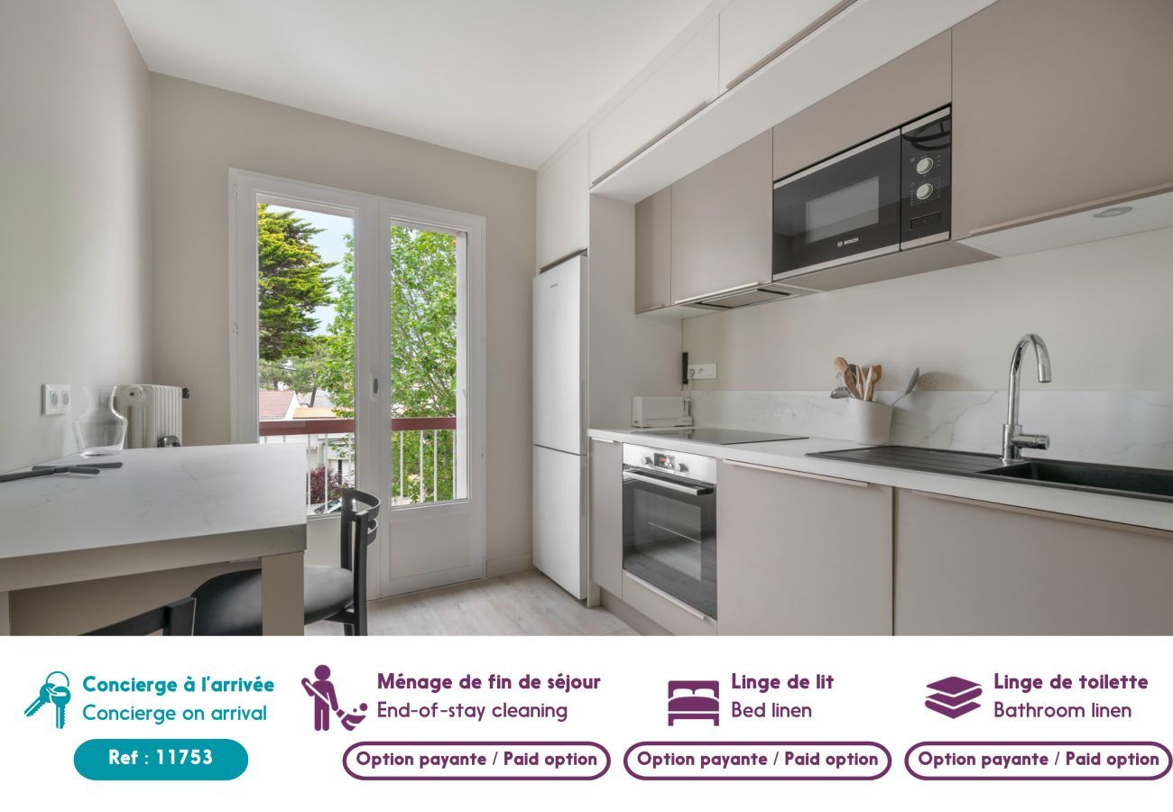 Apartment in La Baule-Escoublac - Appartment for 4 in the heart of La Baule