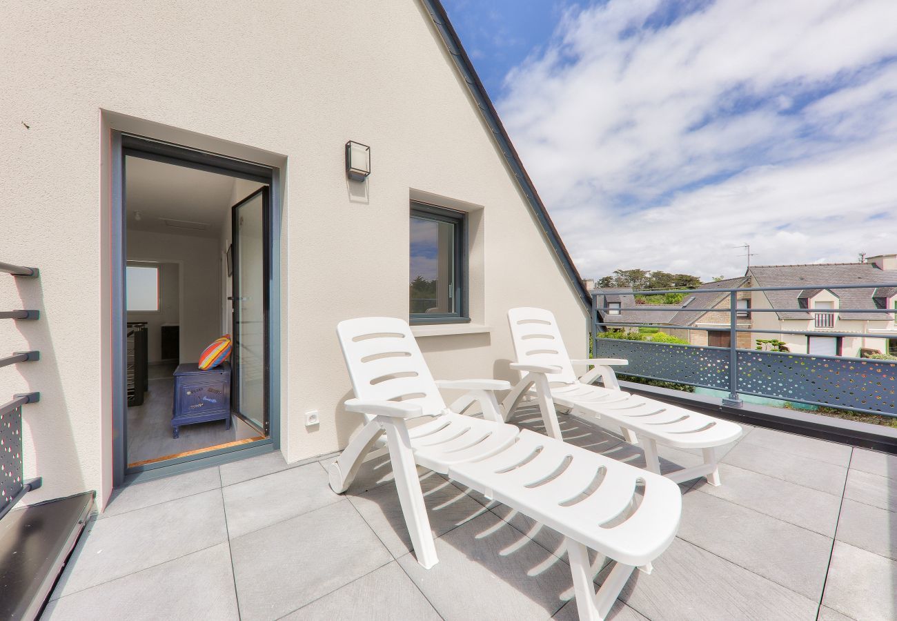 House in Saint-Gildas-de-Rhuys - House with garden - 400m from Les Govelins beach