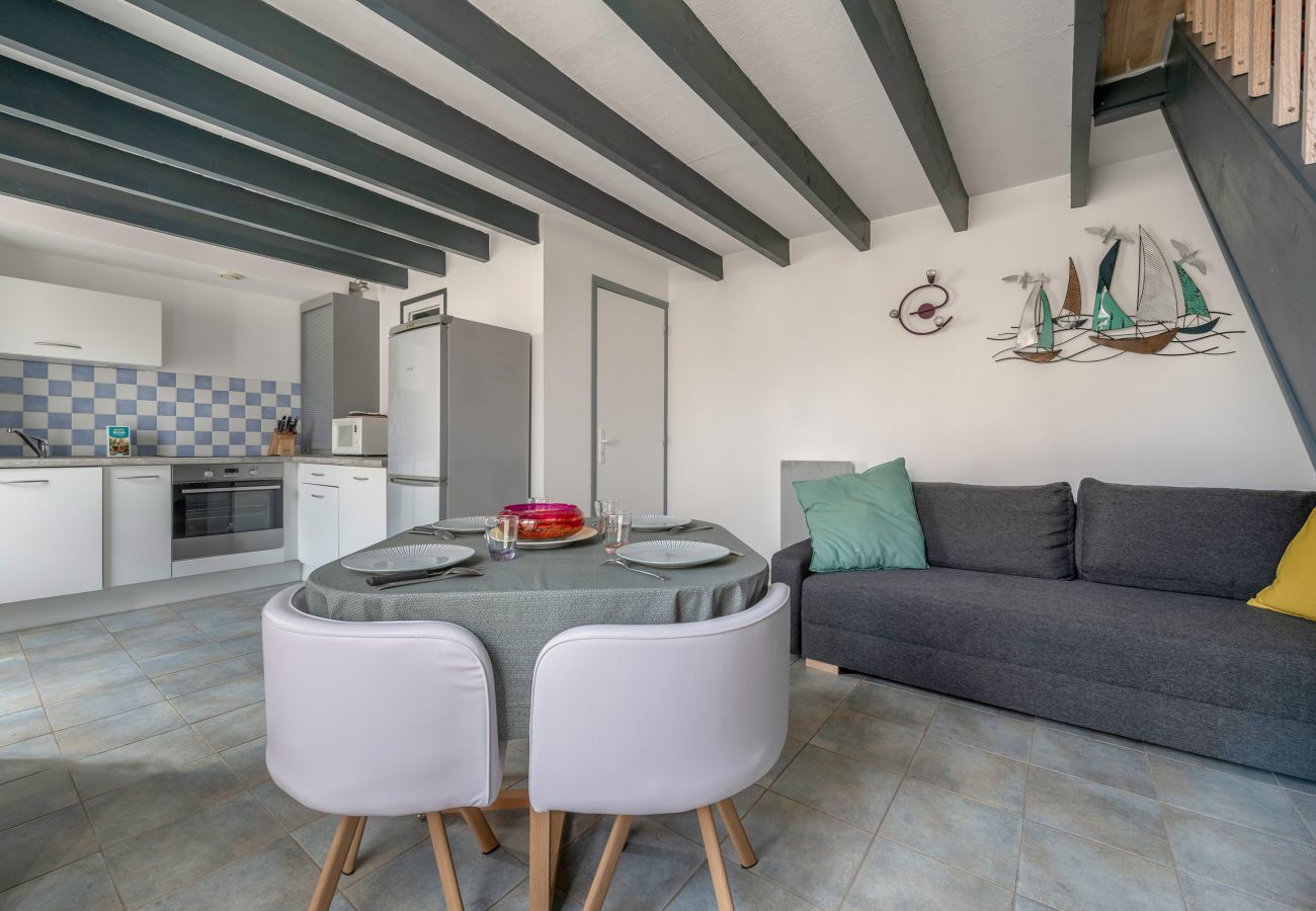 Terraced House in La Bernerie-en-Retz - Beach 200m away, house for 4