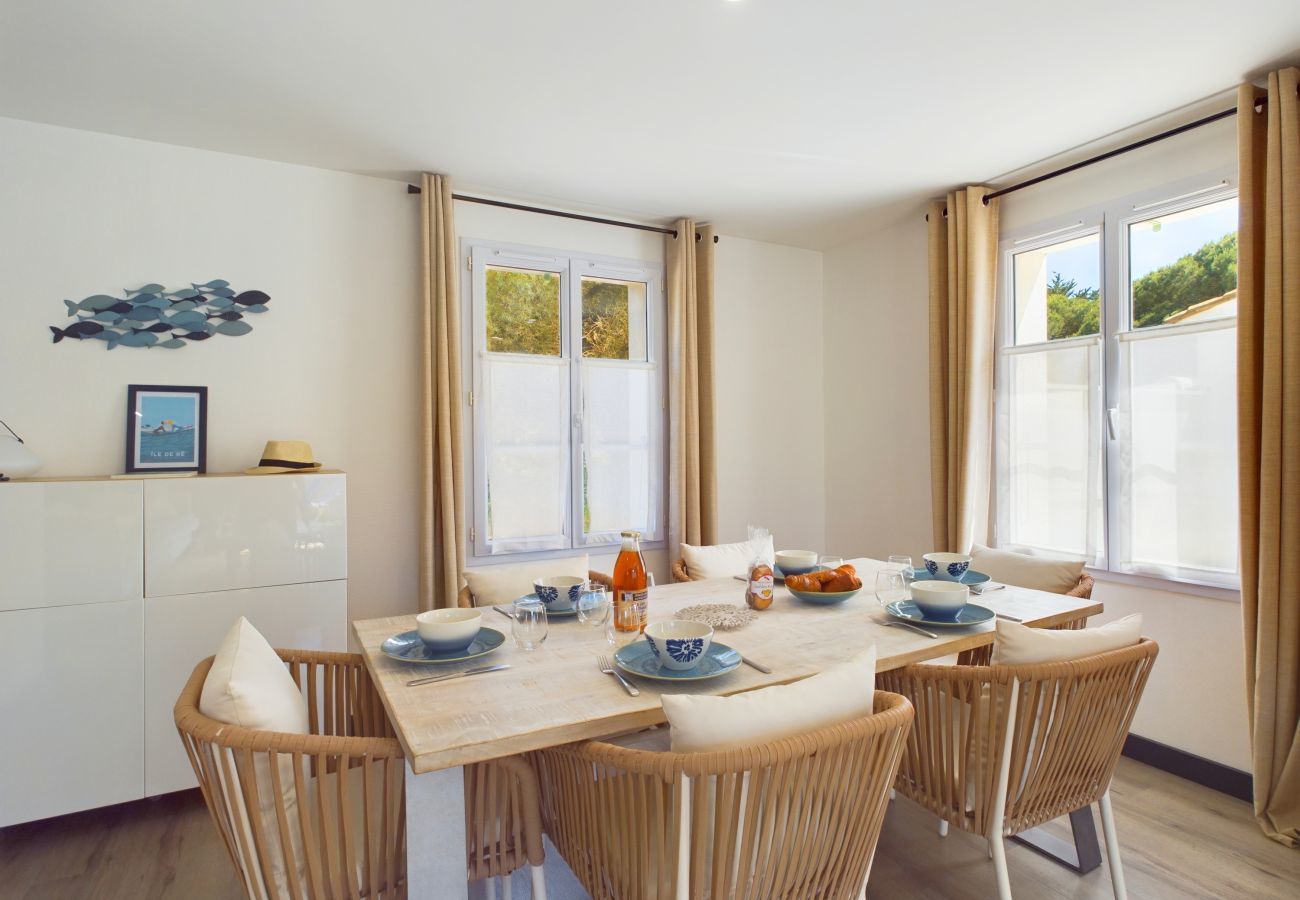House in La Flotte - Quiet house for 6 - 850m plage de la Clavette