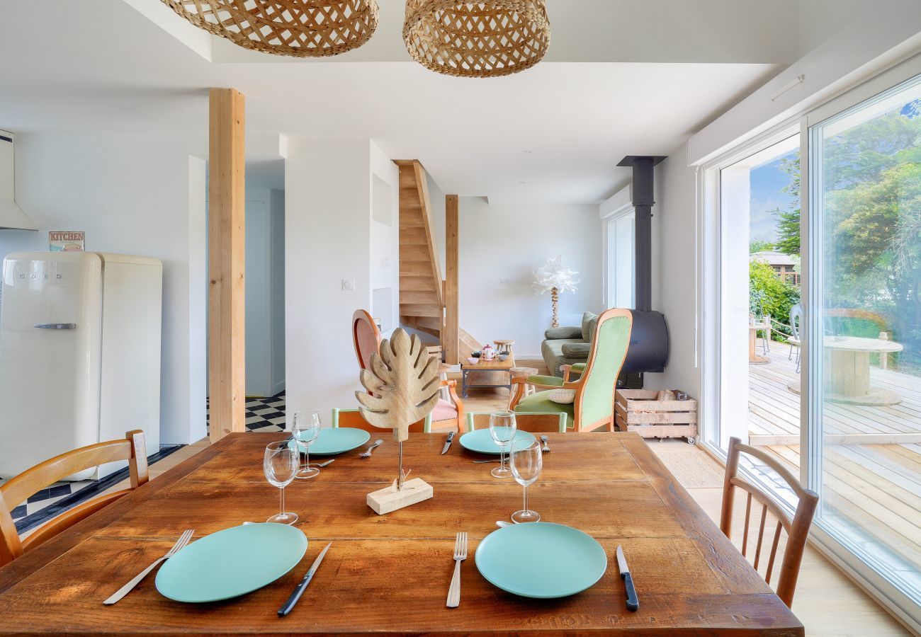 House in Ile Tudy - Lovely house for 4 300m from the beach and pond