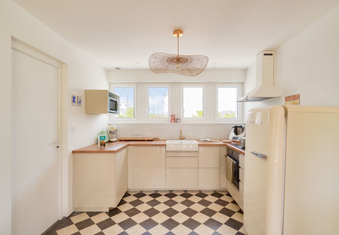 House in Ile Tudy - Lovely house for 4 300m from the beach and pond