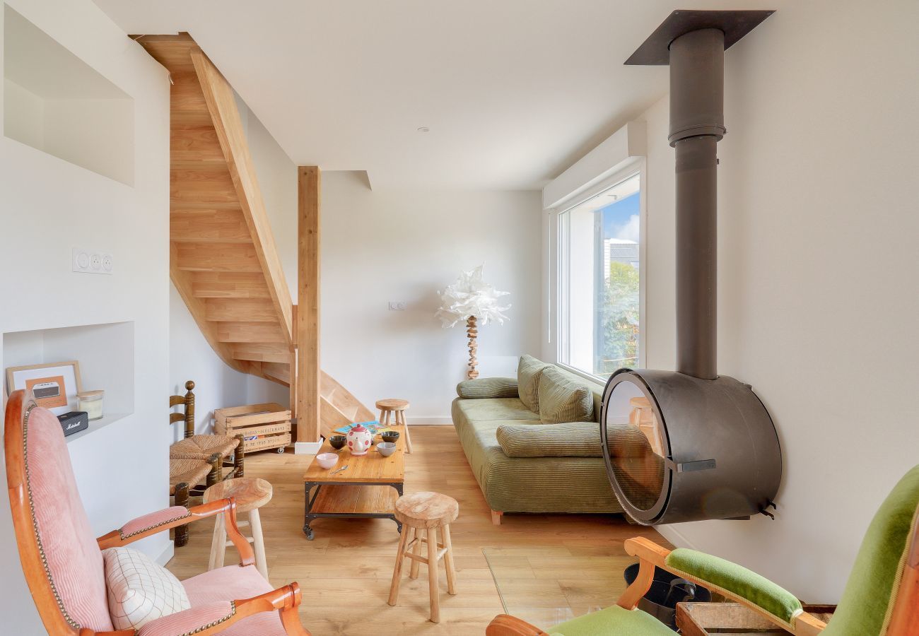 House in Ile Tudy - Lovely house for 4 300m from the beach and pond