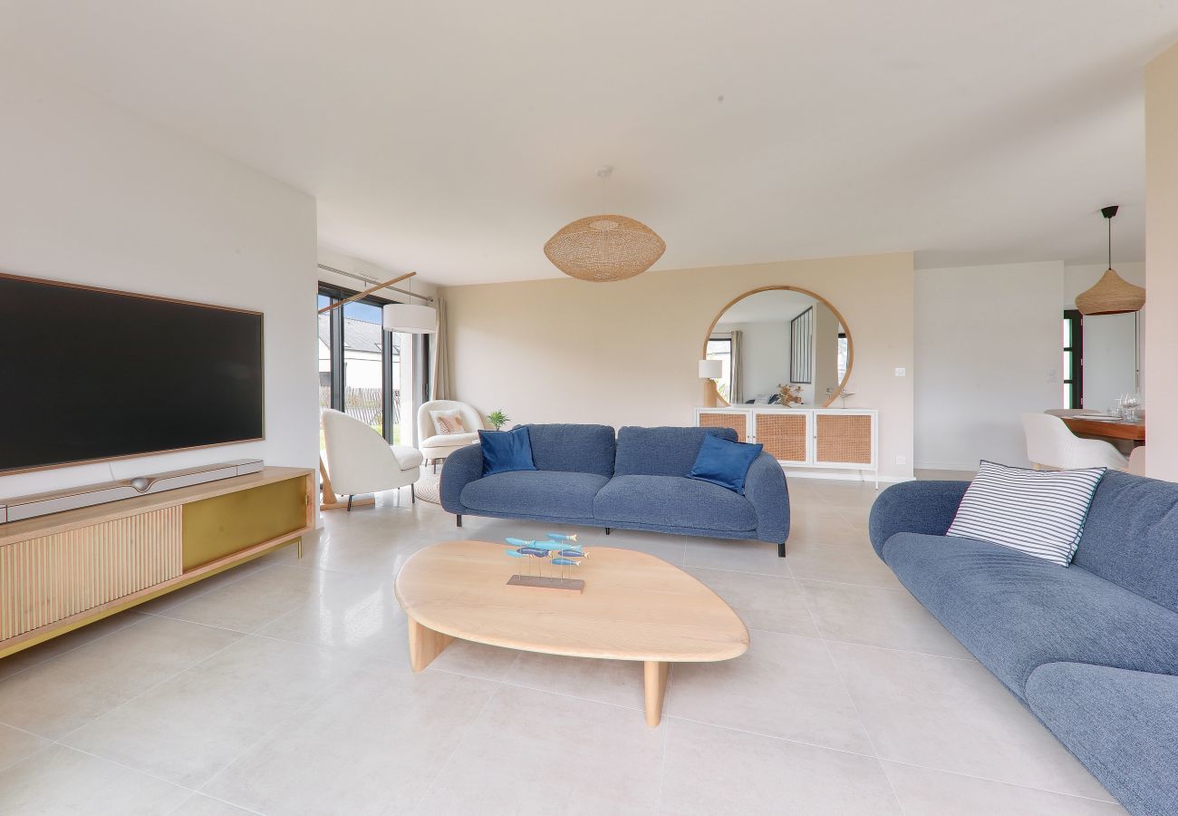 House in Saint-Philibert - 200m from the beach, large house for 10