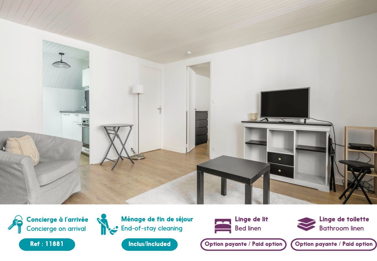Apartment in Pornichet - 450m from the beach, Pornichet downtown 4 pax
