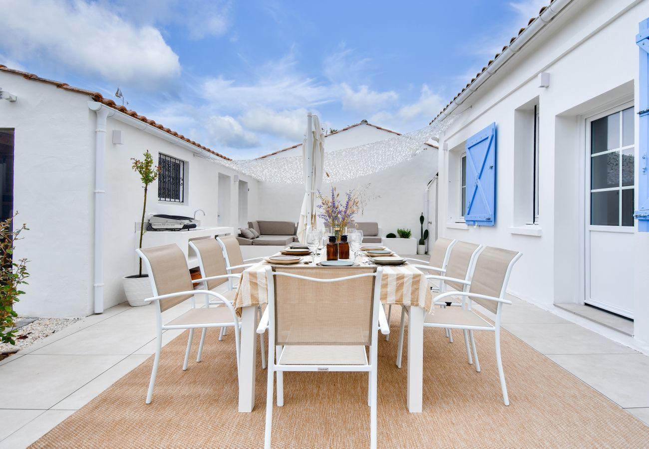 House in Noirmoutier-en-l´Ile - Magnífica casa, 200m playa, 6 adultos, 4 niños