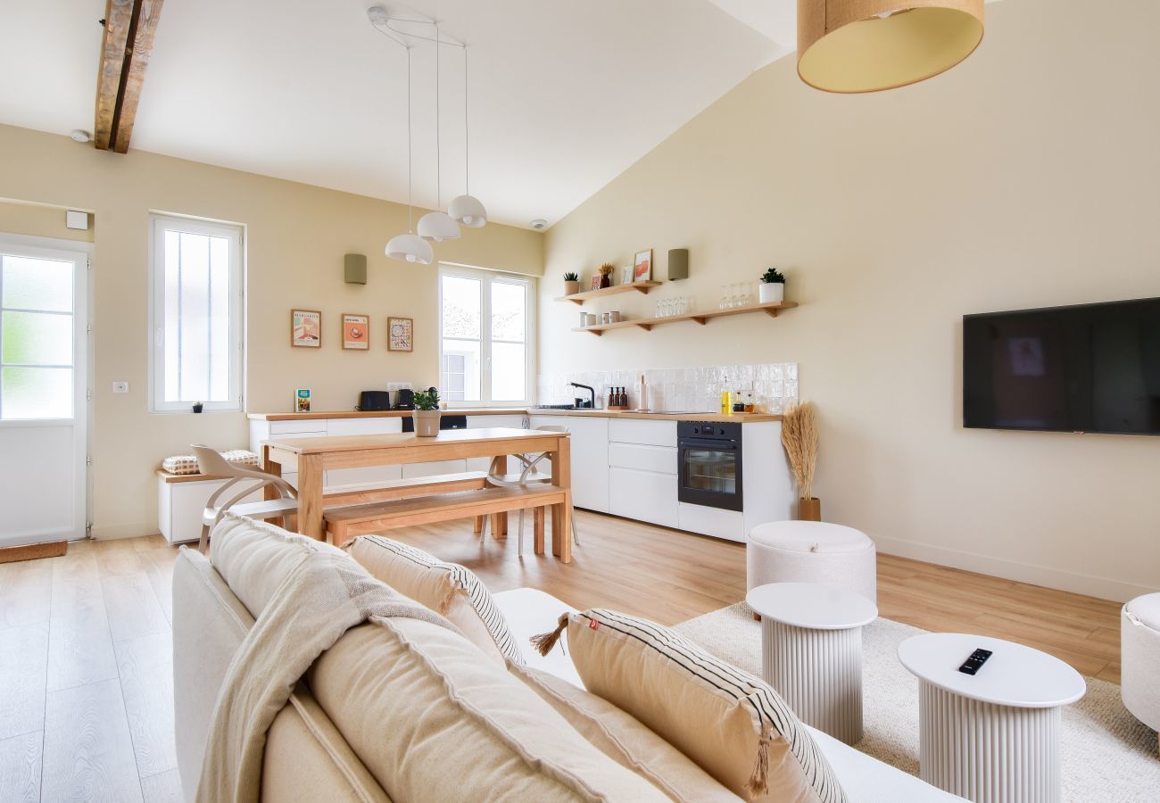 House in Noirmoutier-en-l´Ile - Magnífica casa, 200m playa, 6 adultos, 4 niños