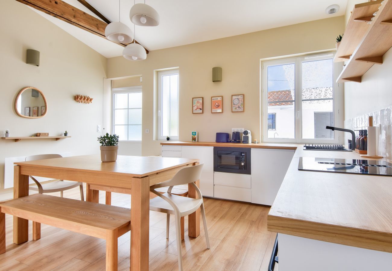 House in Noirmoutier-en-l´Ile - Magnífica casa, 200m playa, 6 adultos, 4 niños