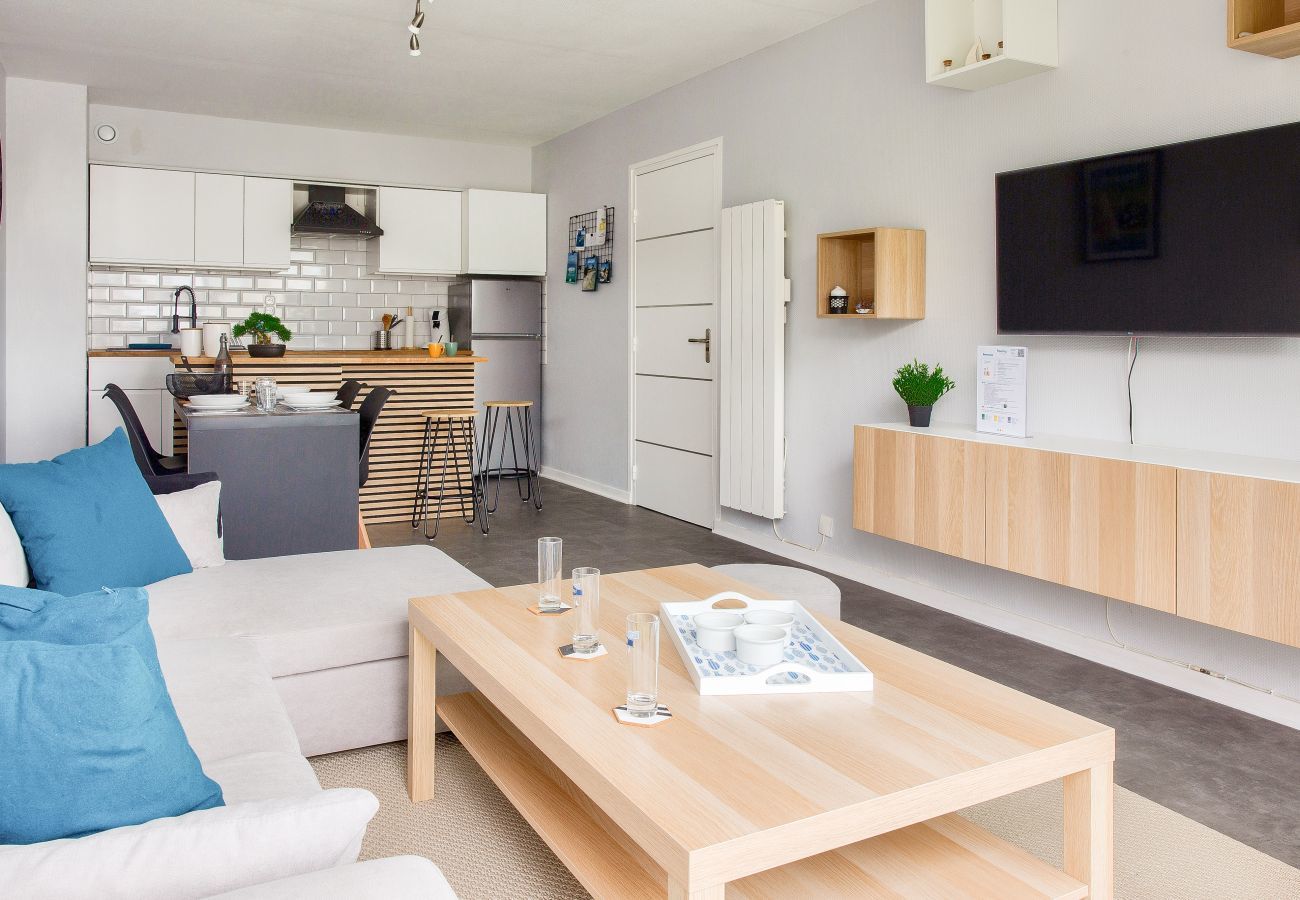 Apartment in Bénodet - sea view - 160m from the beach - Flat for 4 