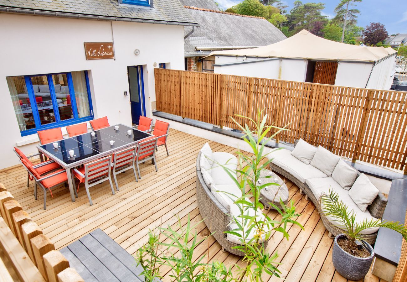 House in Pléneuf-Val-André - 190m from the beach, downtown, house for 8