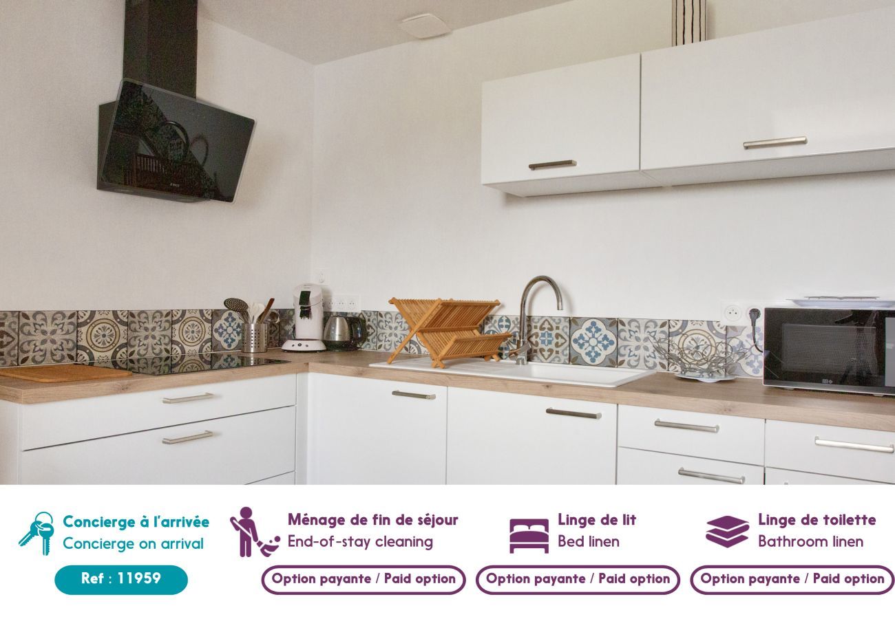 Apartment in Fouesnant - 230m from the beach - Nice flat for 4