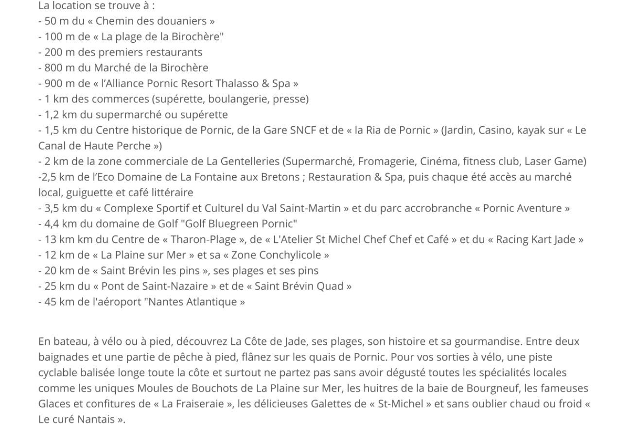 Apartment in Pornic - Seaside. for 4 people. in Pornic