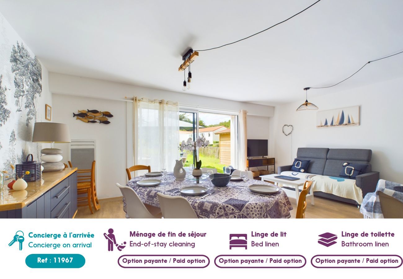 House in Les Sables-d´Olonne - Nice house for 7 - quiet - 2km from the beach