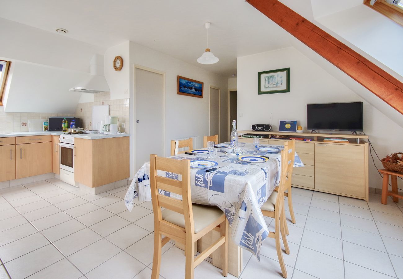 Apartment in Erquy - 850m from the beach, flat for 5 with garden