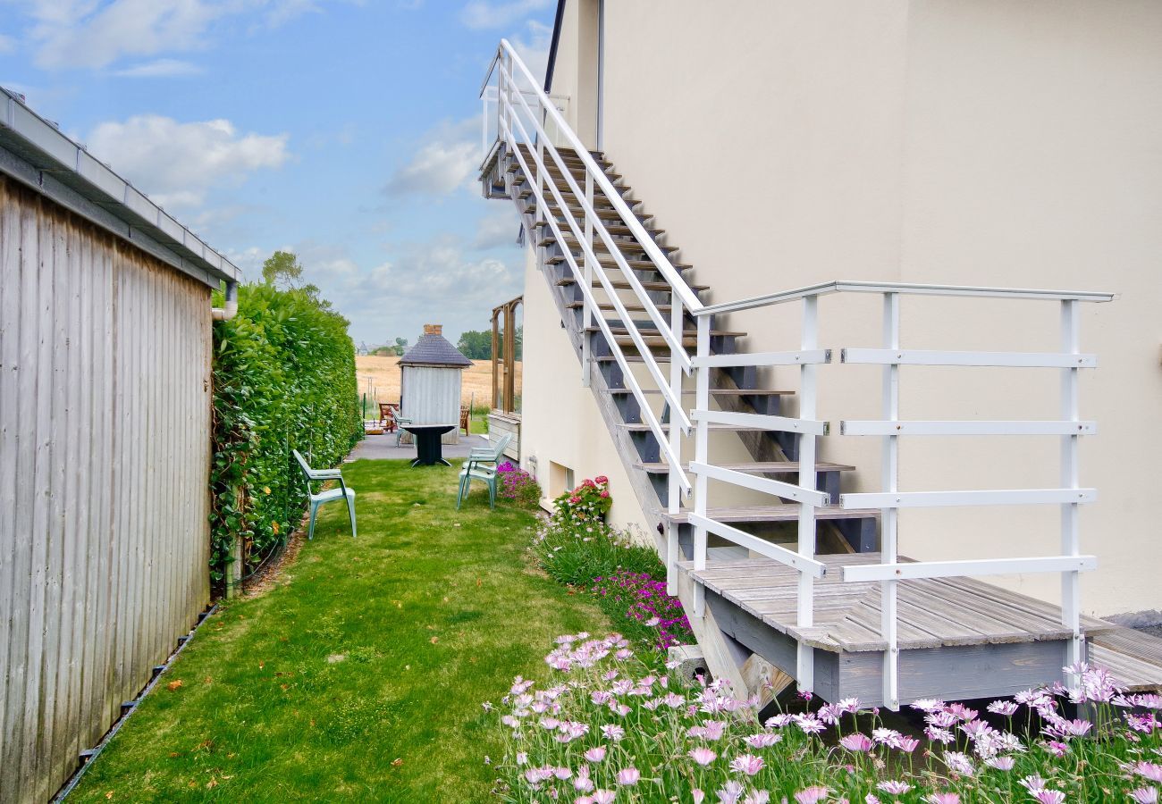 Apartment in Erquy - 850m from the beach, flat for 5 with garden