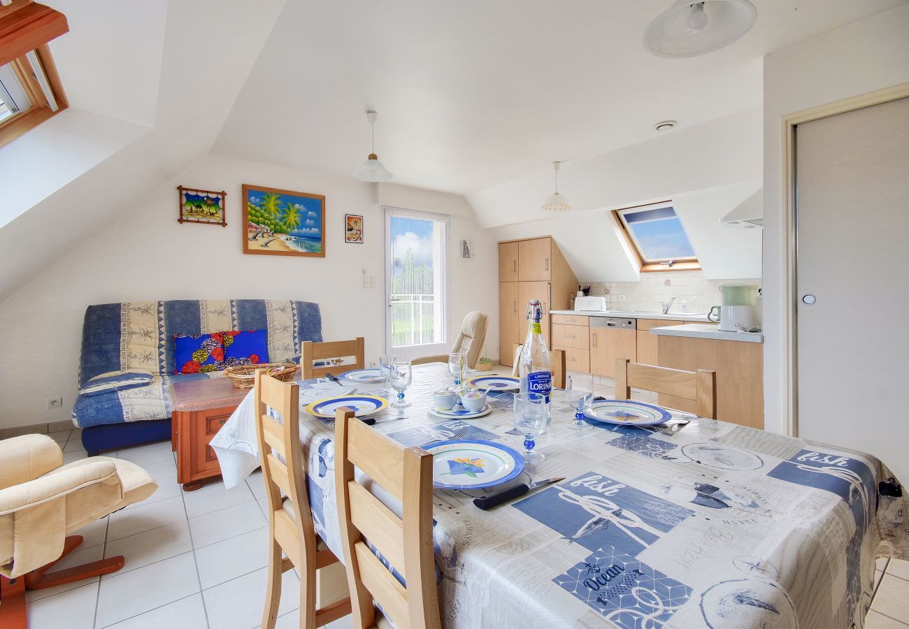 Apartment in Erquy - 850m from the beach, flat for 5 with garden