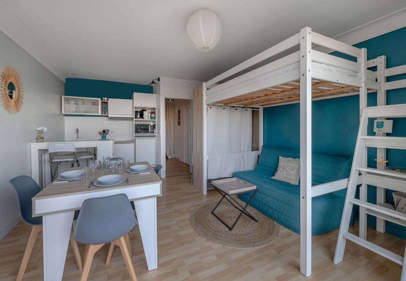 Studio in La Baule-Escoublac - 40m from the beach, studio for 4