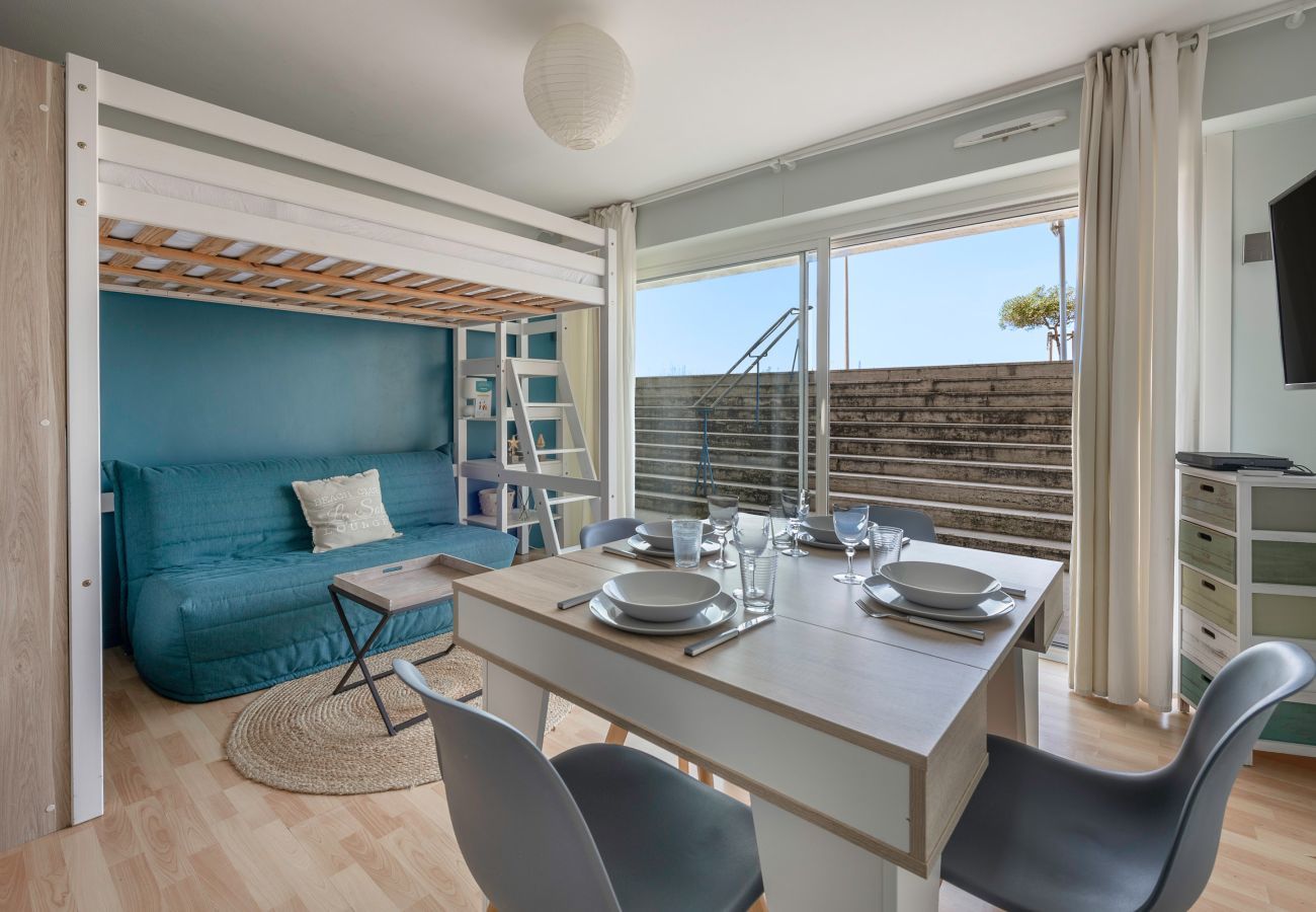 Studio in La Baule-Escoublac - 40m from the beach, studio for 4