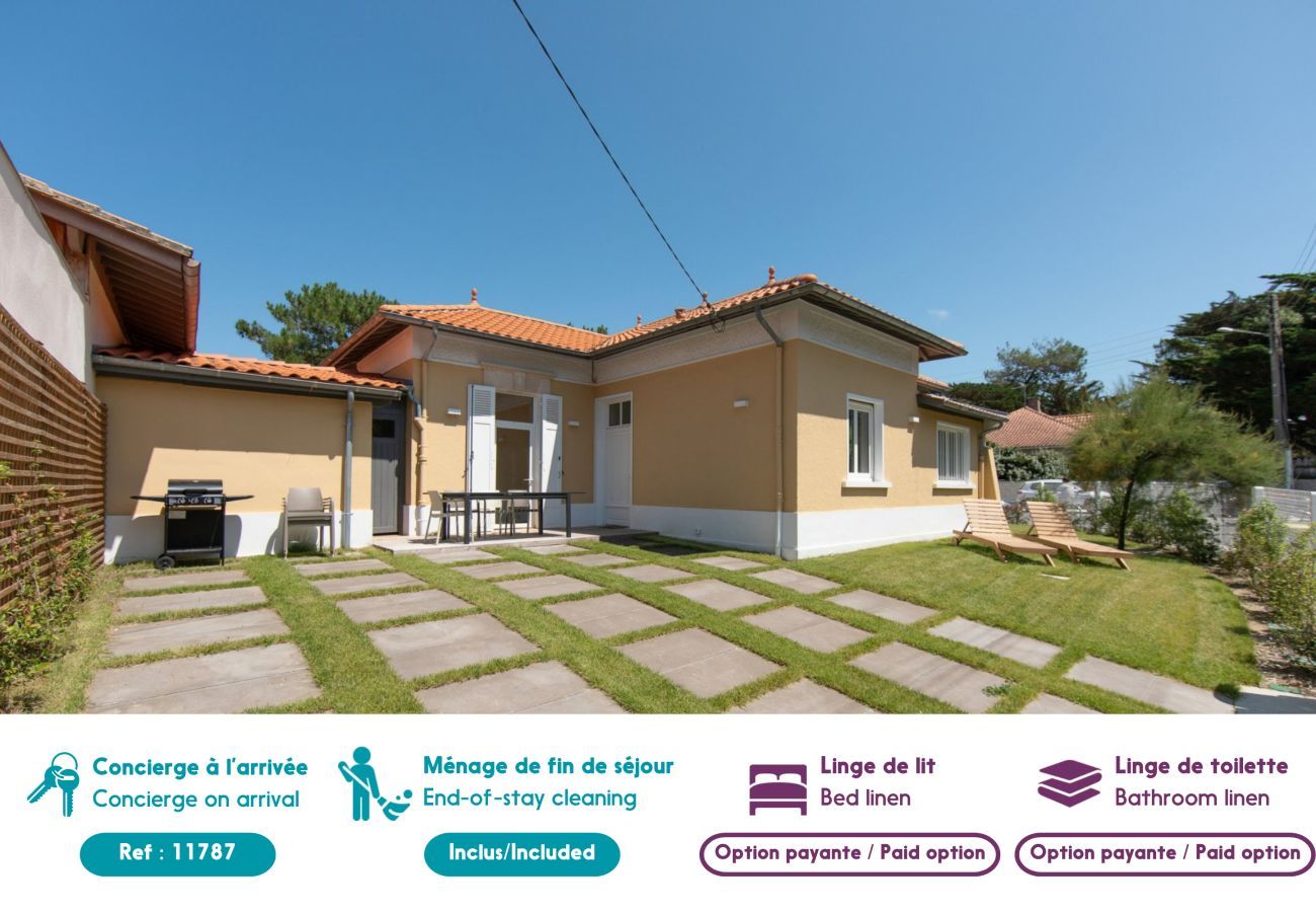 House in Lège-Cap-Ferret - Ferret Lighthouse- Beach 300- House for 10