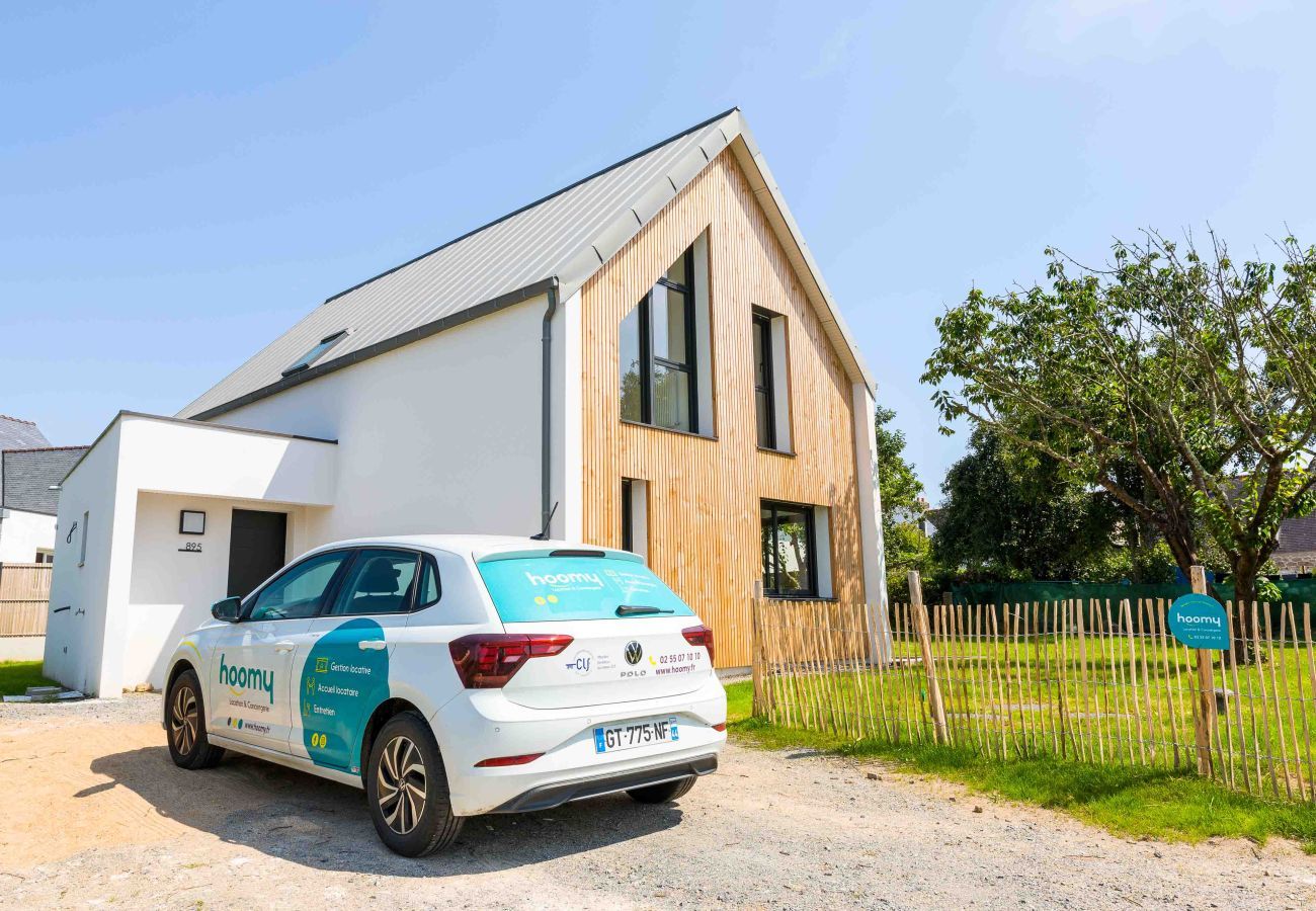House in Trégunc - 490m from the beach, new house for 8