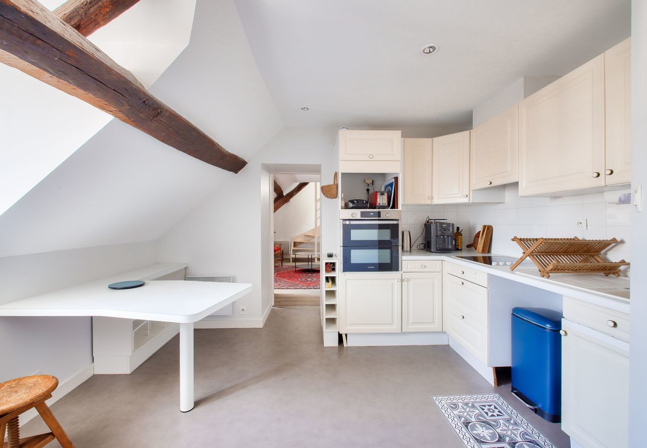 Apartment in Nantes - Nantes Downtown, Big flat for 2 under the roof