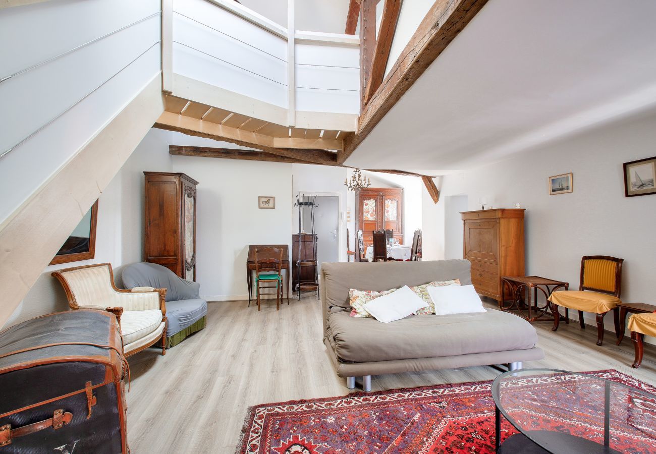 Apartment in Nantes - Nantes Downtown, Big flat for 2 under the roof