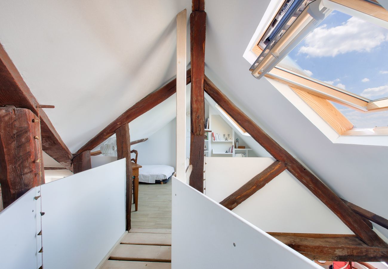 Apartment in Nantes - Nantes Downtown, Big flat for 2 under the roof