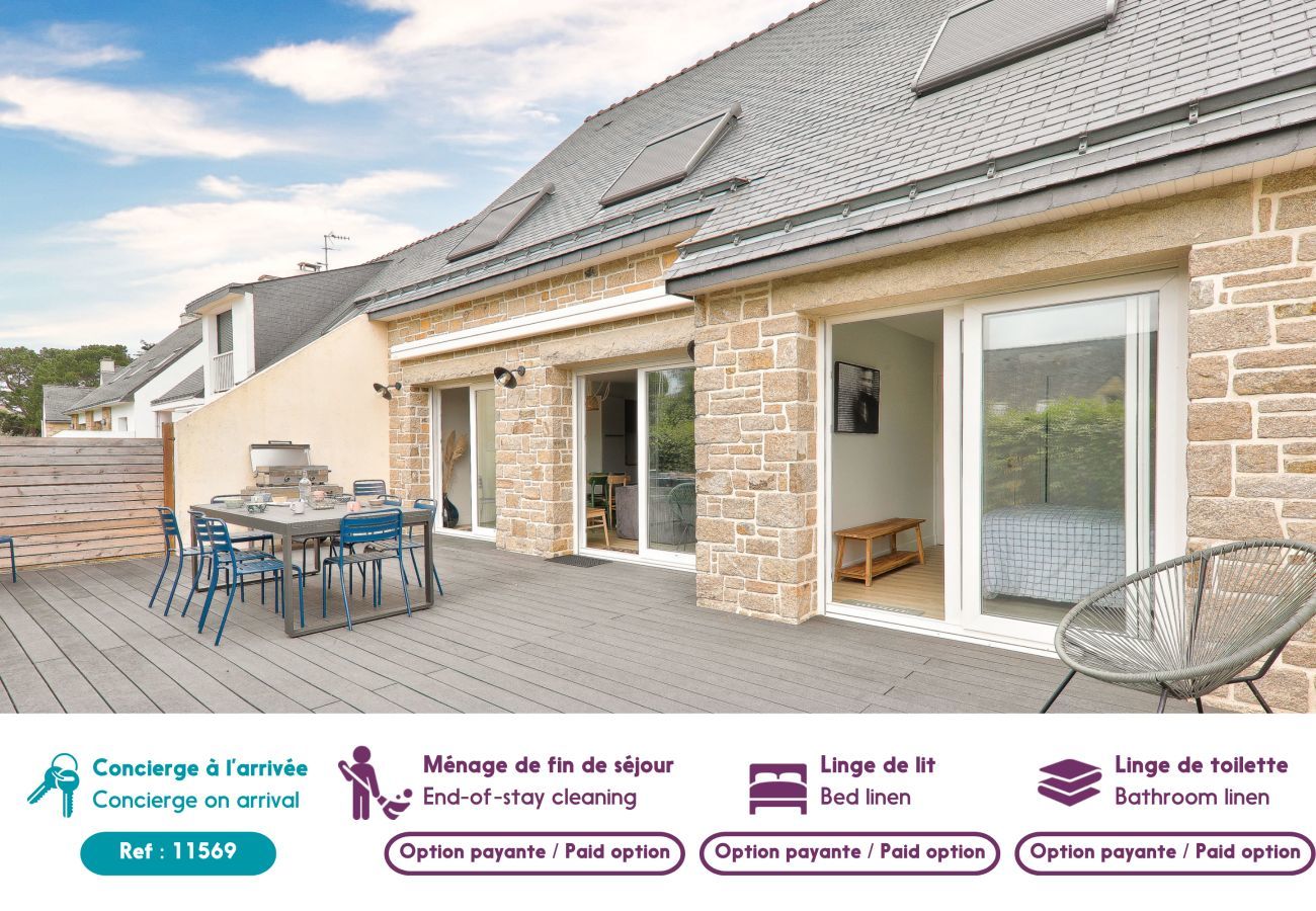 House in Arzon - 250m from the beach - Big house for 8