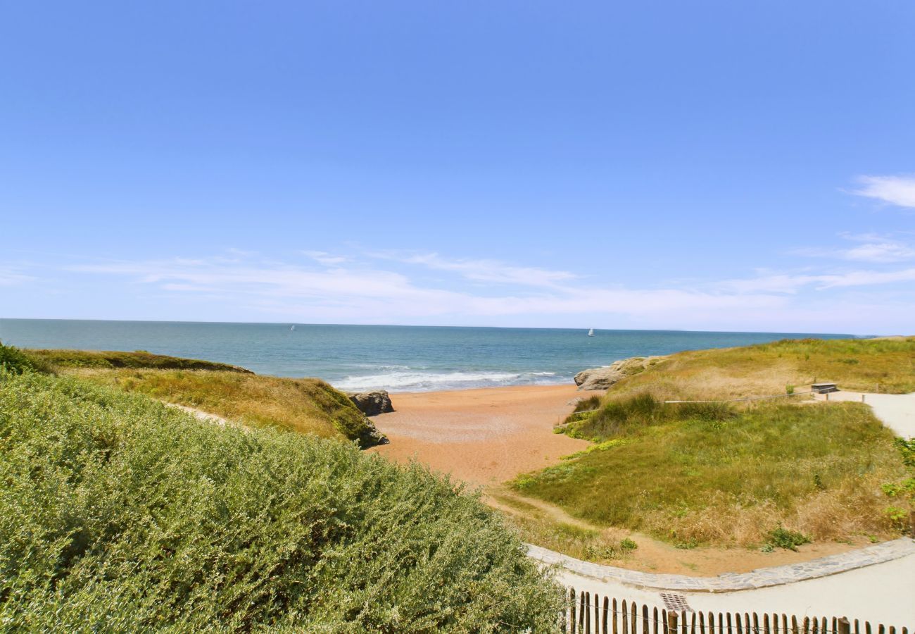 Apartment in Saint-Hilaire-de-Riez - 150m from the Corniche, mezzanine flat for 4