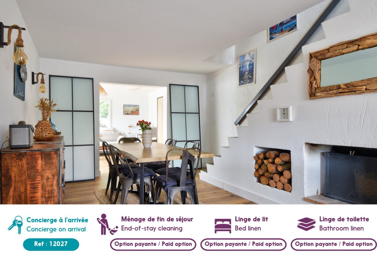 House in La Guérinière - Nice house for 7 - 300 m from the beach - Dunes 