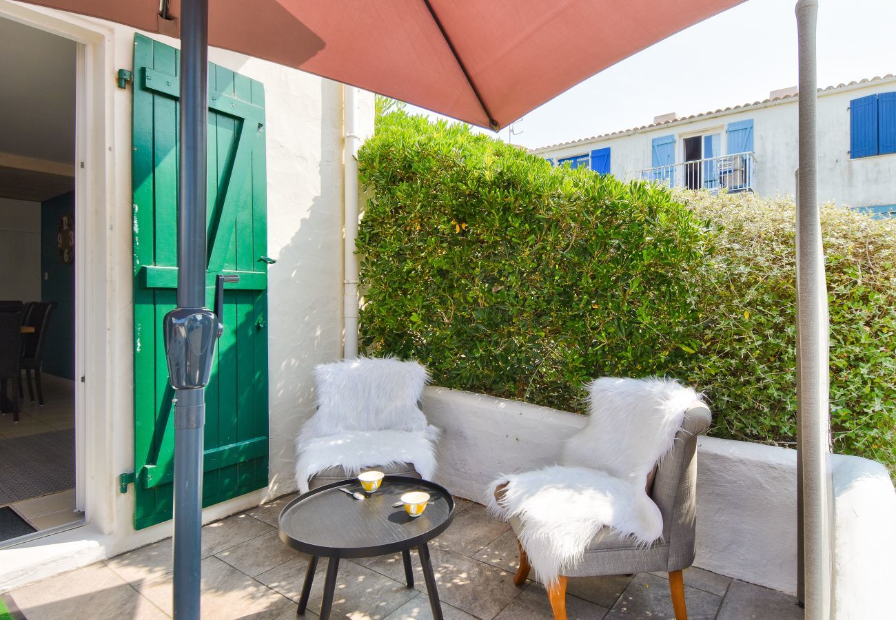 Apartment in La Guérinière - 450m from the beach, flat for 4