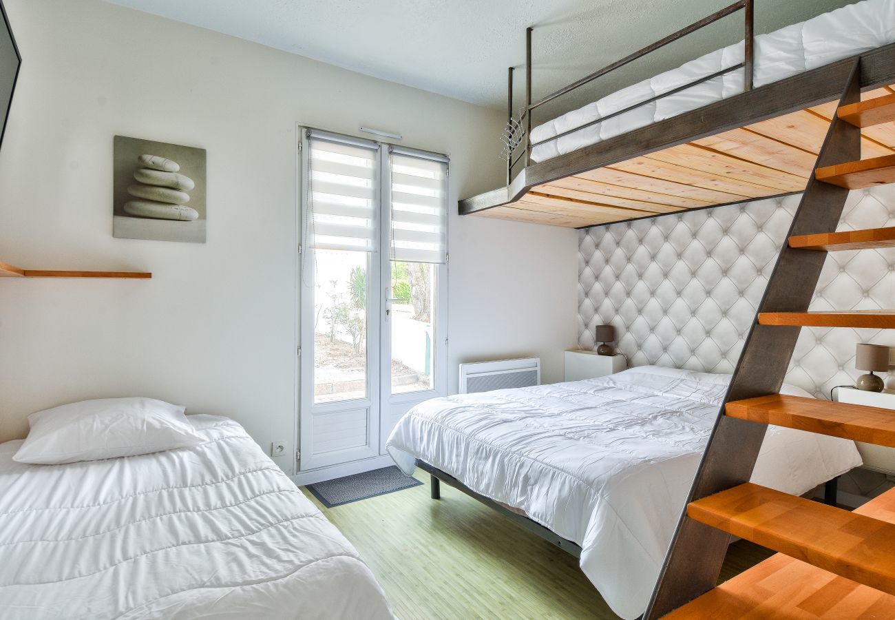 Apartment in La Guérinière - 450m from the beach, flat for 4