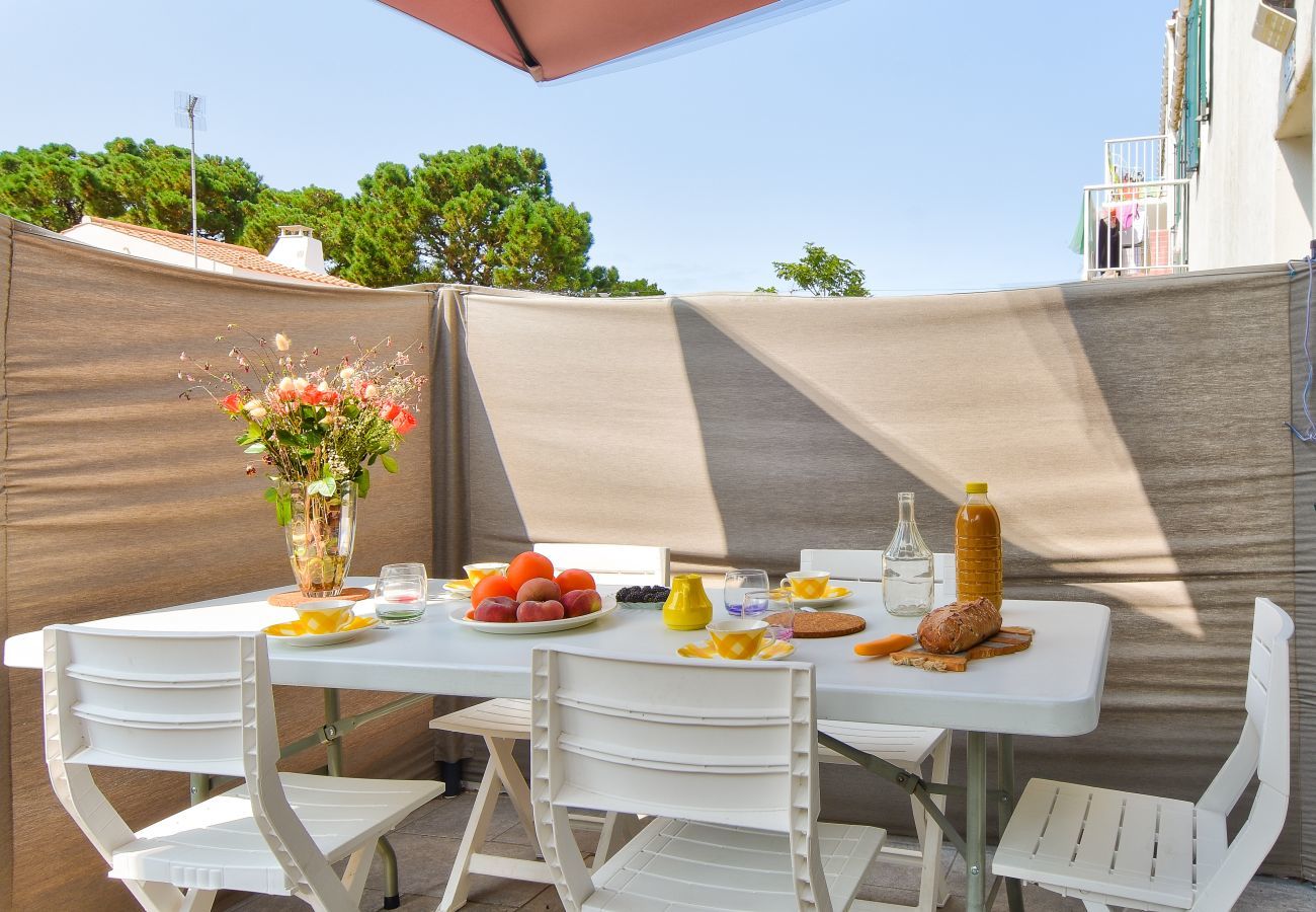 Apartment in La Guérinière - 450m from the beach, flat for 4